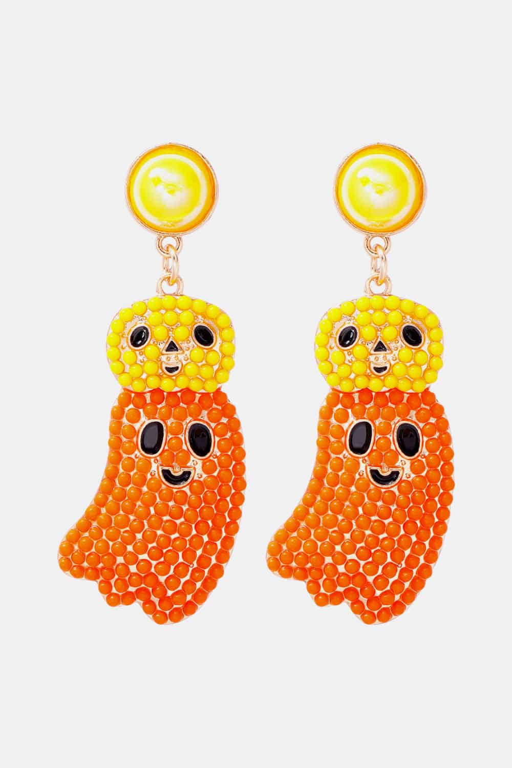 Halloween Ghost Shape Dangle Earrings - nailedmoms