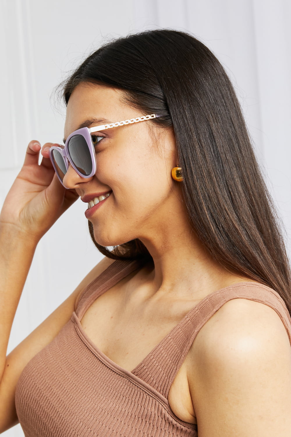 Cat-Eye Acetate Frame Sunglasses - nailedmoms
