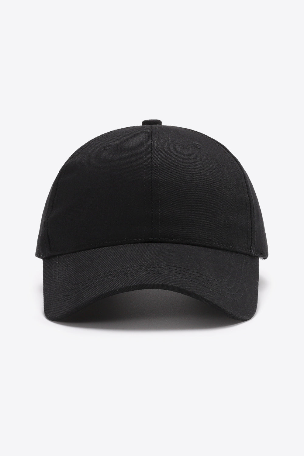 Plain Adjustable Cotton Baseball Cap - nailedmoms