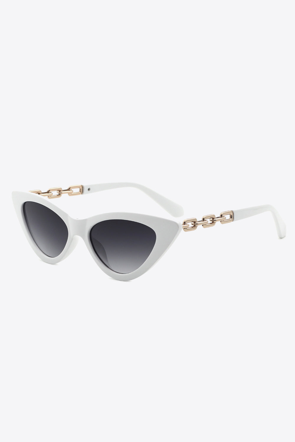 Chain Detail Cat-Eye Sunglasses - nailedmoms