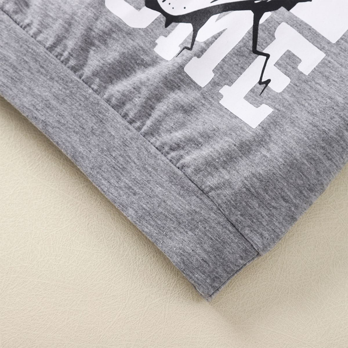Kids Graphic Sweatshirt and Dinosaur Print Joggers Set - nailedmoms