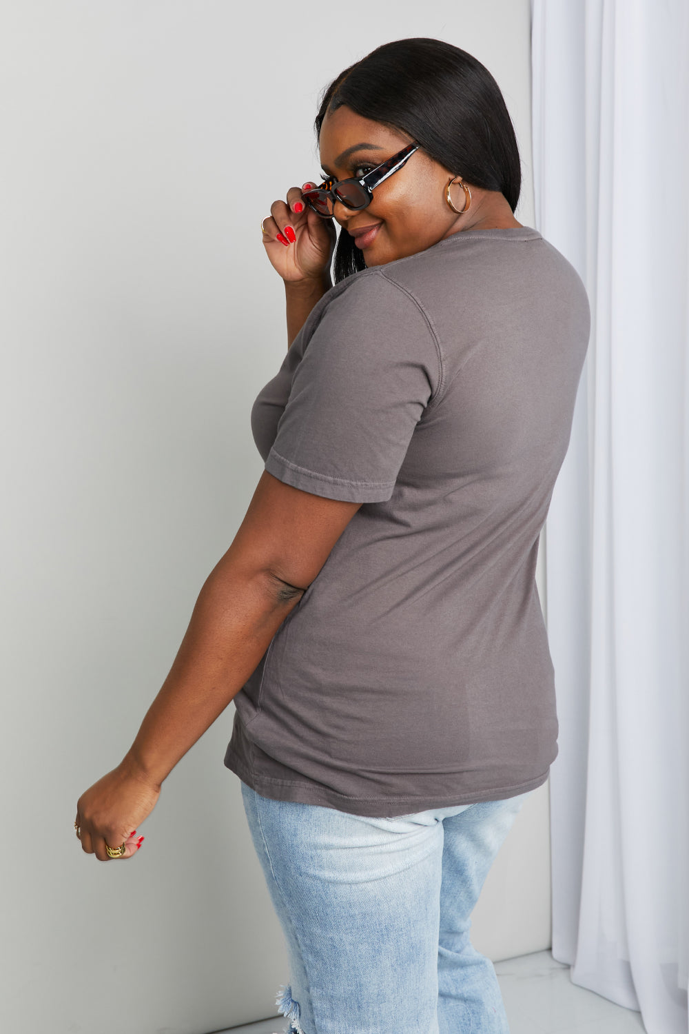 mineB Full Size Y'ALL Cowboy Boots Graphic Tee - nailedmoms