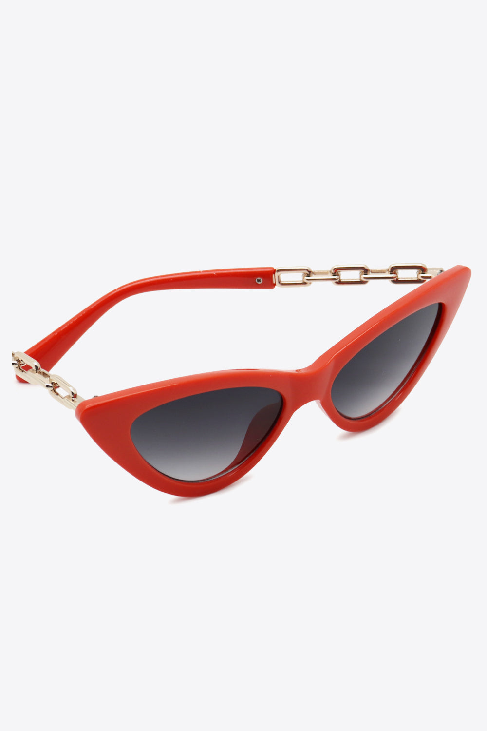Chain Detail Cat-Eye Sunglasses - nailedmoms
