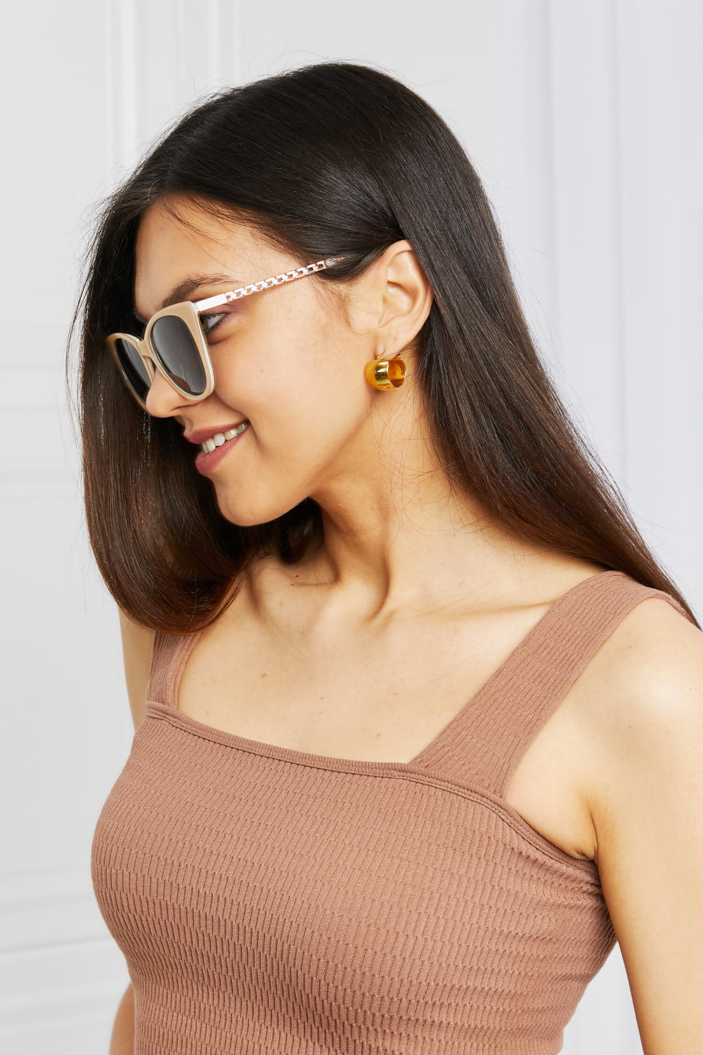 Cat-Eye Acetate Frame Sunglasses - nailedmoms
