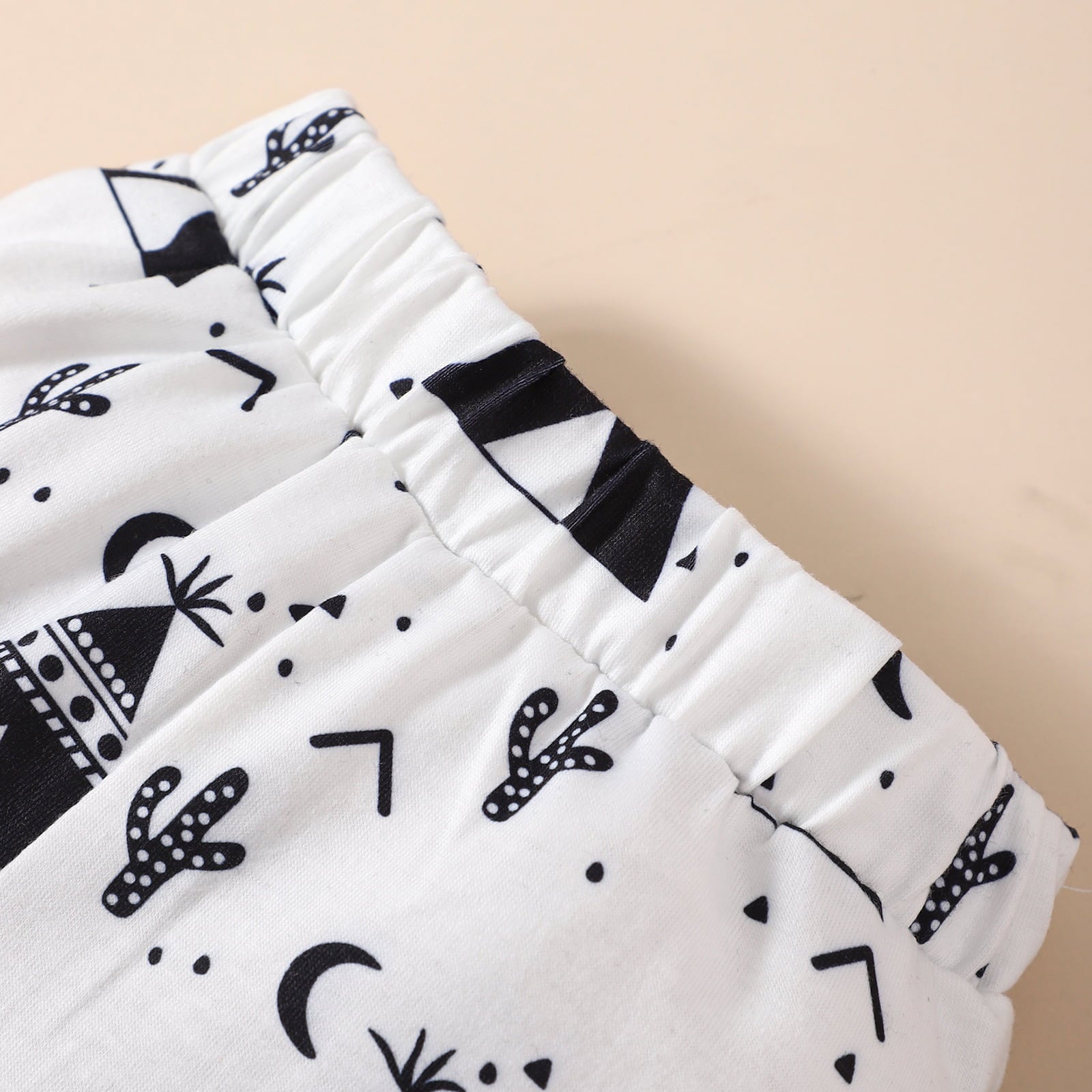 Baby LITTLE BROTHER Graphic Bodysuit and Printed Joggers Set - nailedmoms