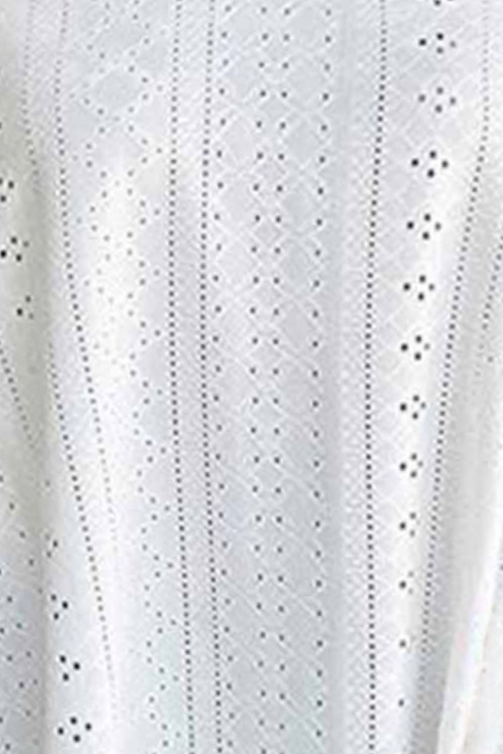 Eyelet Scoop Neck Cami - nailedmoms