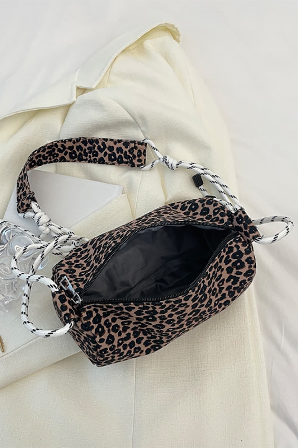 Animal Print Nylon Handbag - nailedmoms