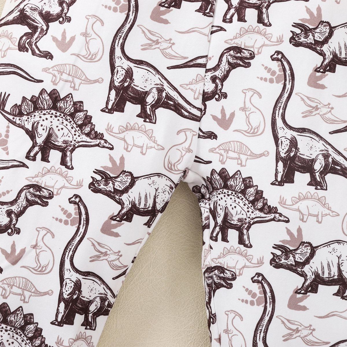 Kids Graphic Sweatshirt and Dinosaur Print Joggers Set - nailedmoms