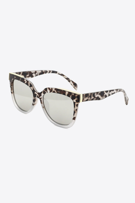 Tortoiseshell Polycarbonate Frame Full Rim Sunglasses - nailedmoms