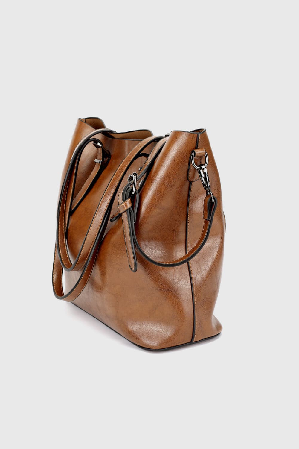 PU Leather Tote Bag - nailedmoms