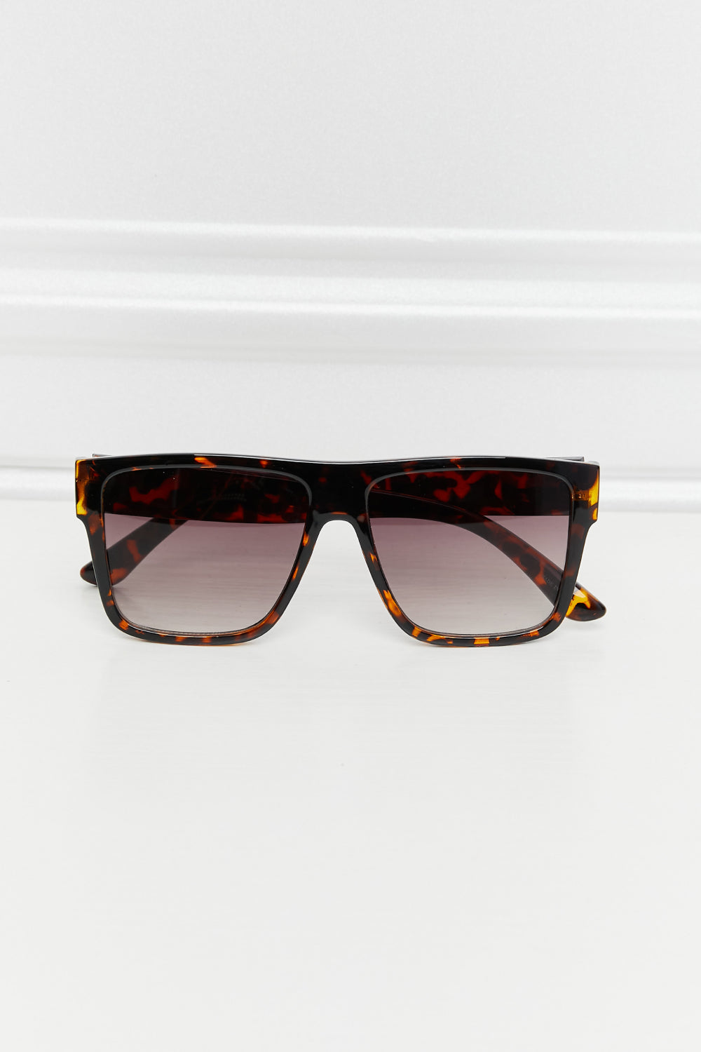Tortoiseshell Square Full Rim Sunglasses - nailedmoms