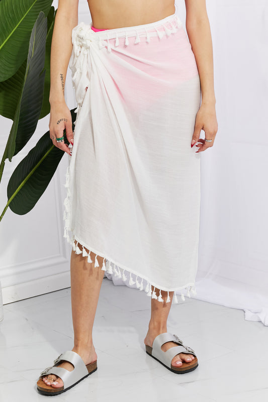Marina West Swim Relax and Refresh Tassel Wrap Cover-Up - nailedmoms