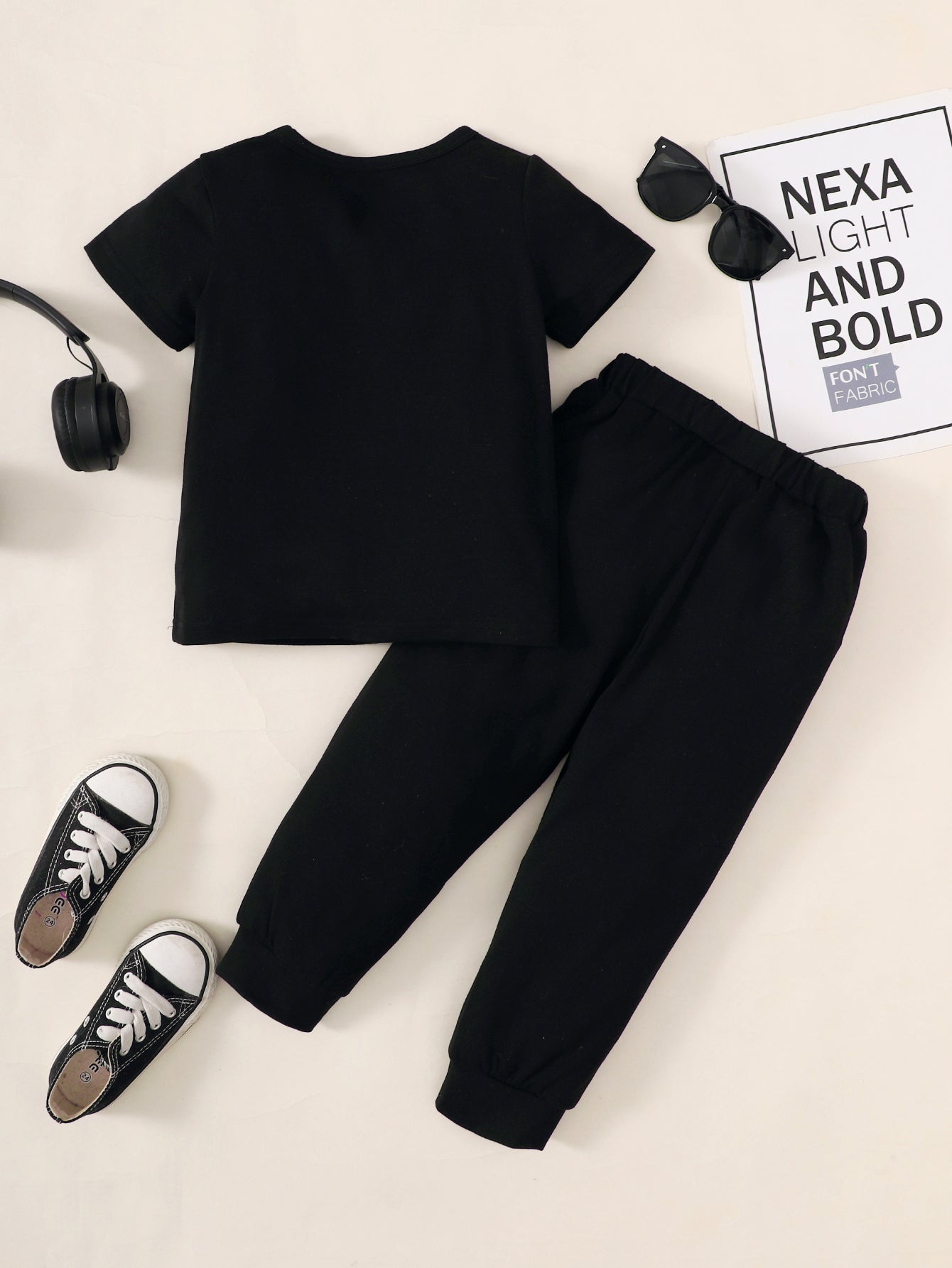 Boys Bear Graphic Tee and Joggers Set - nailedmoms