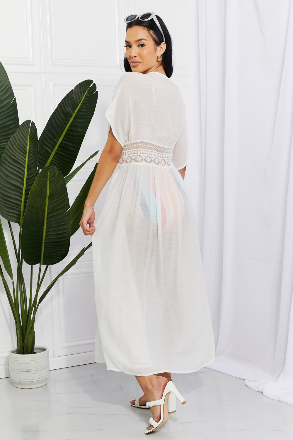 Marina West Swim Sun Goddess Tied Maxi Cover-Up - nailedmoms