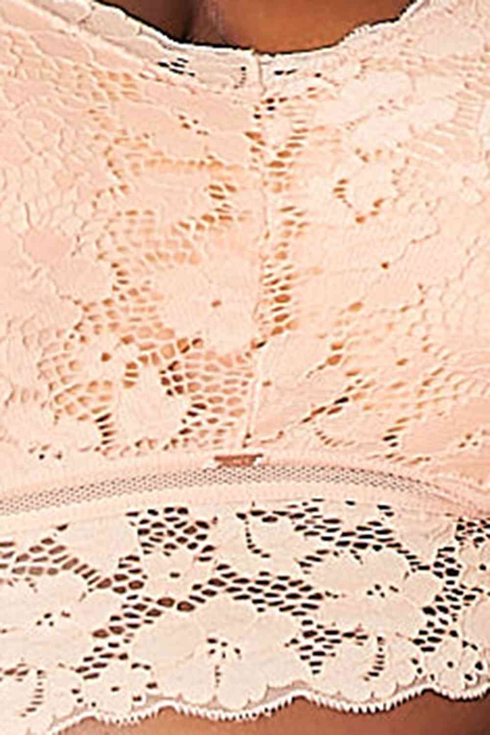 JadyK Juliette Full Size Crisscross Lace Bralette - nailedmoms