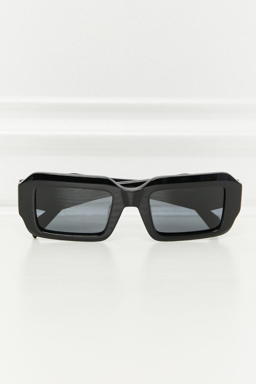 Rectangle TAC Polarization Lens Full Rim Sunglasses - nailedmoms