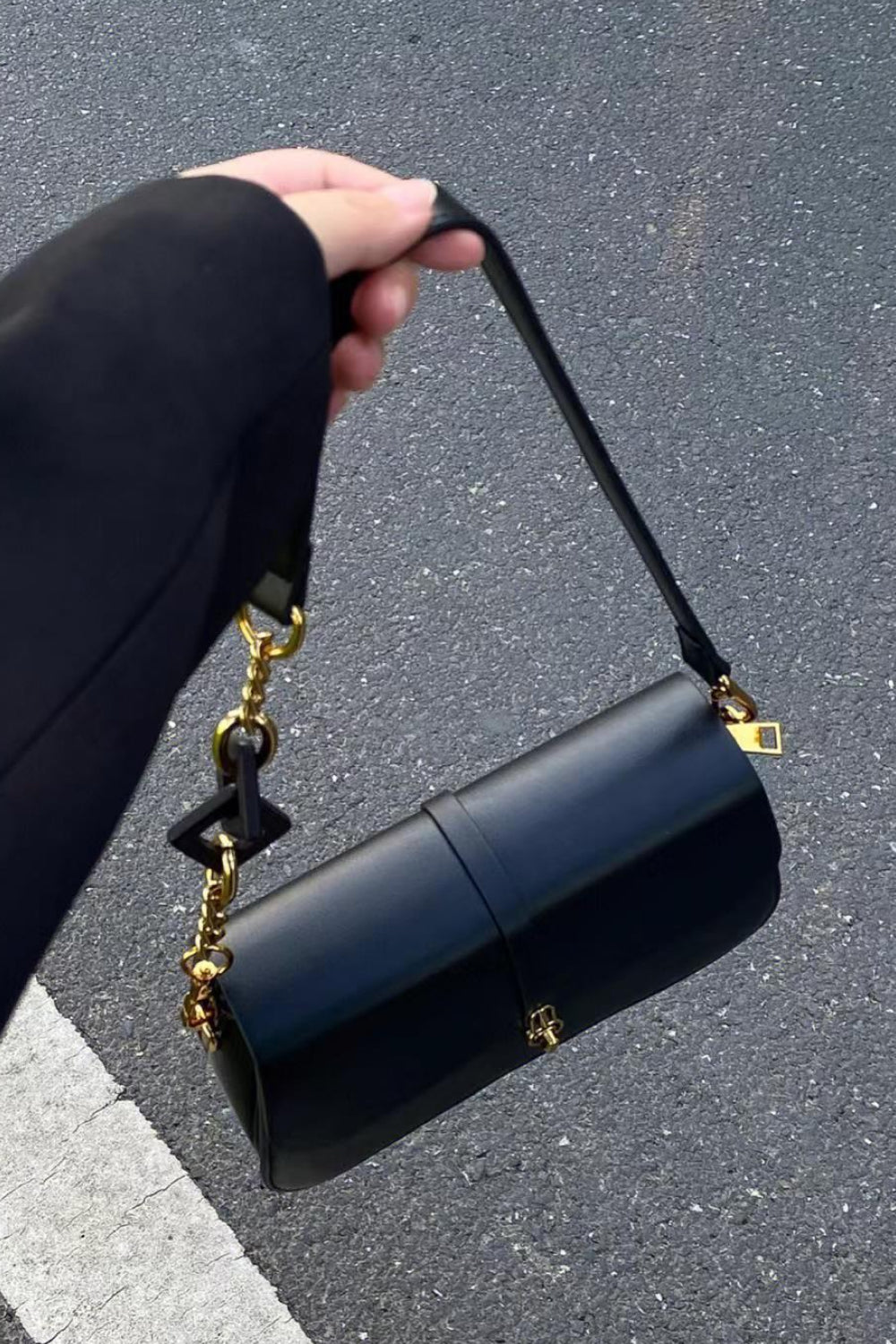 PU Leather Shoulder Bag - nailedmoms