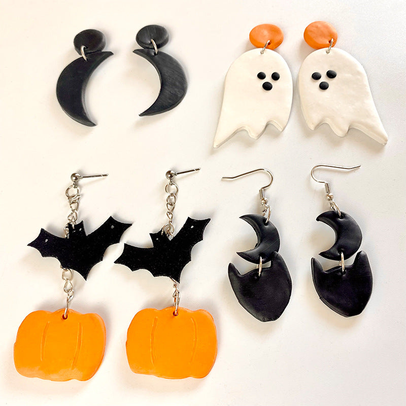 Halloween Theme Dangle Earrings - nailedmoms