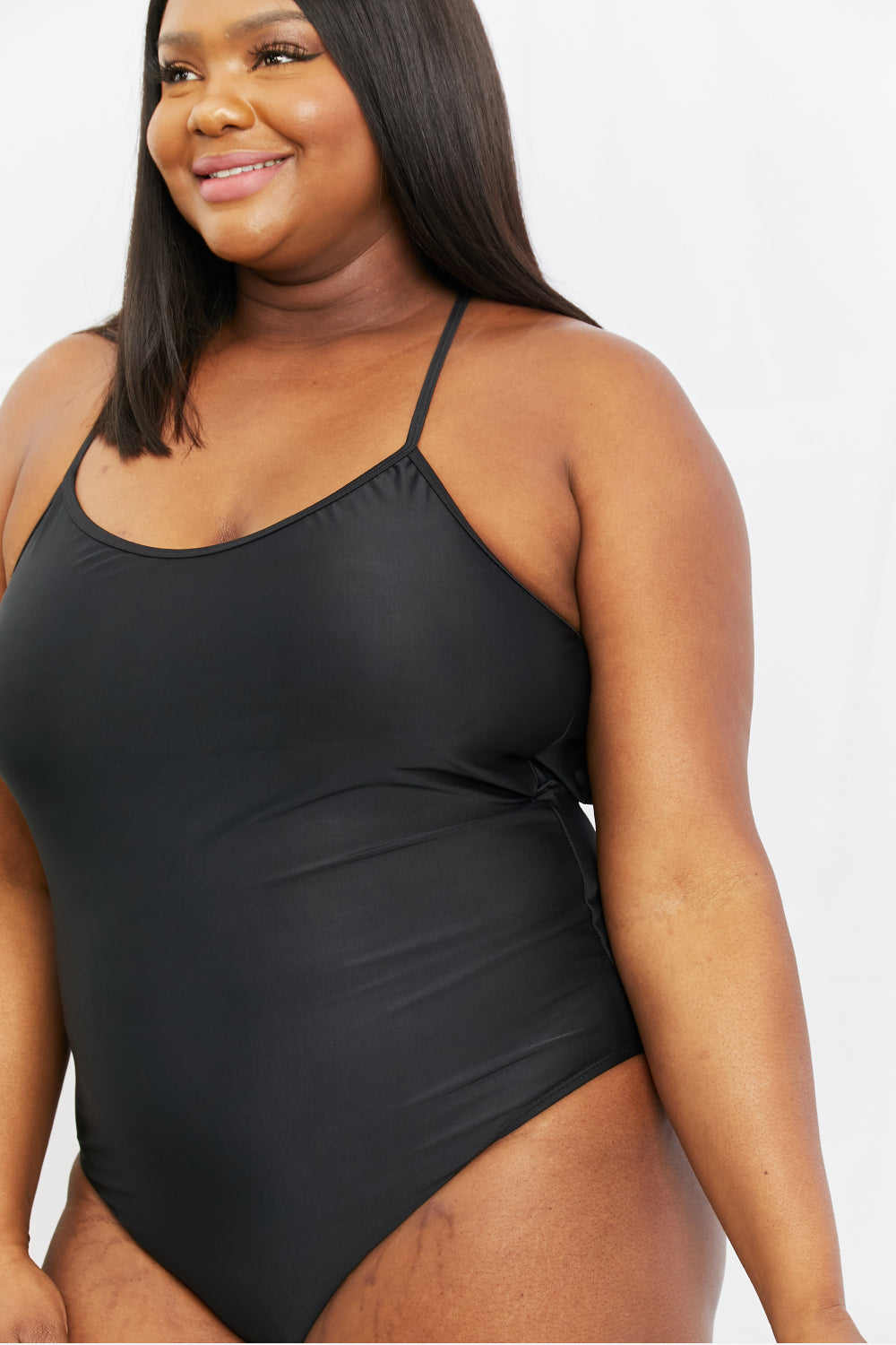 Marina West Swim High Tide One-Piece in Black - nailedmoms