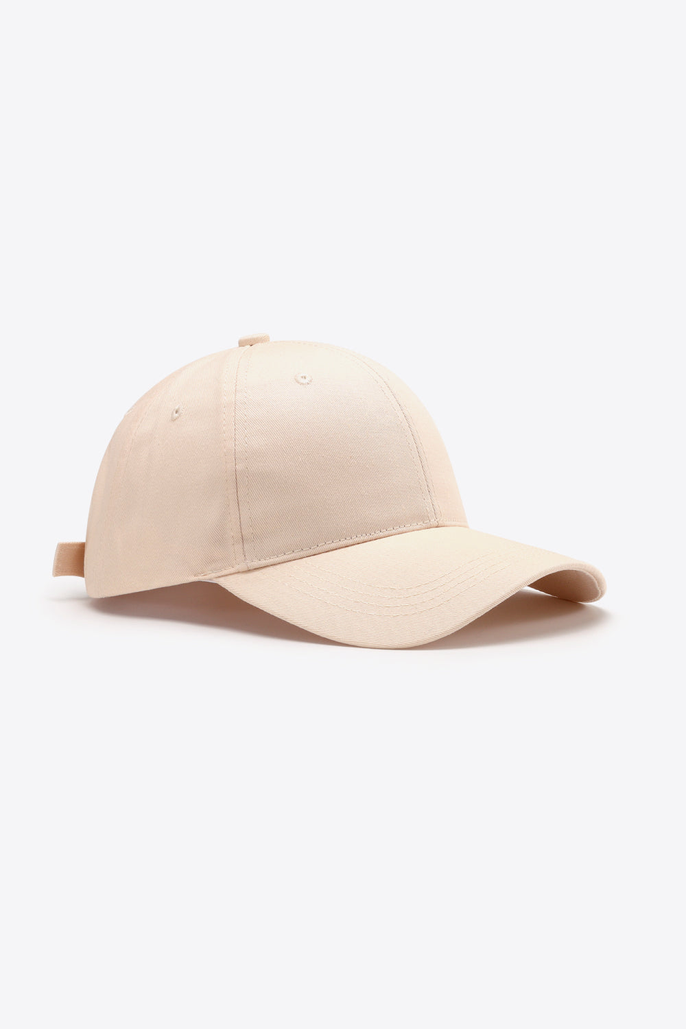 Plain Adjustable Cotton Baseball Cap - nailedmoms