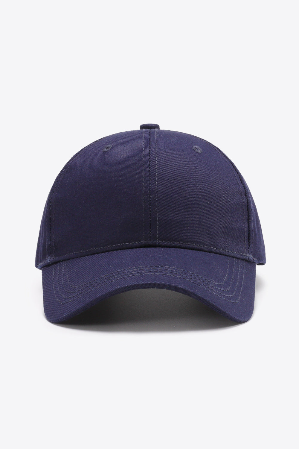 Plain Adjustable Cotton Baseball Cap - nailedmoms