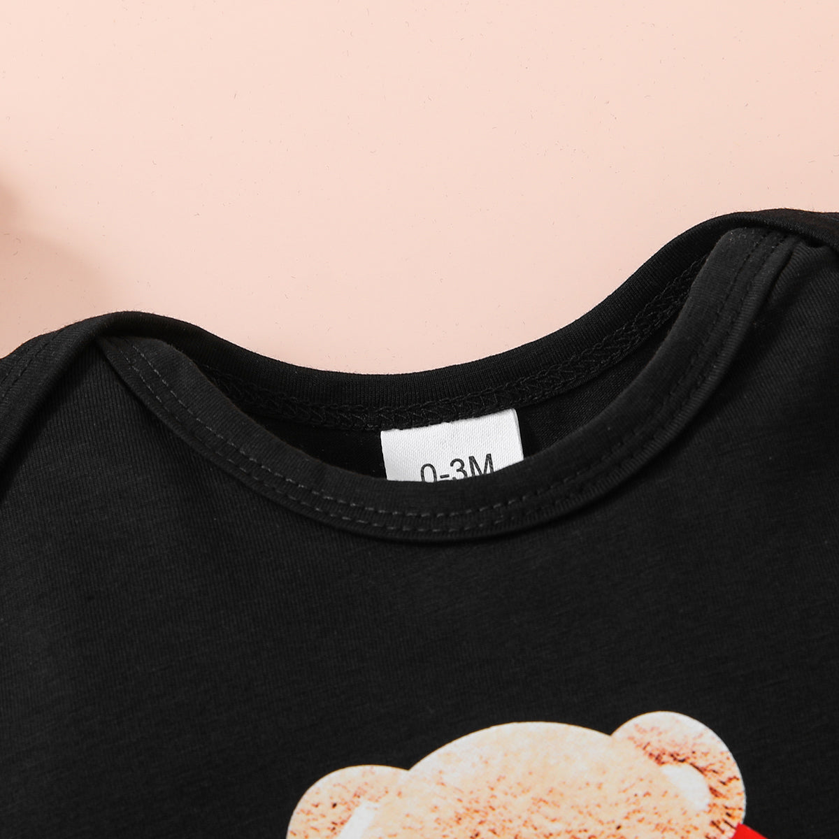Baby Bear Graphic Short Sleeve Bodysuit - nailedmoms