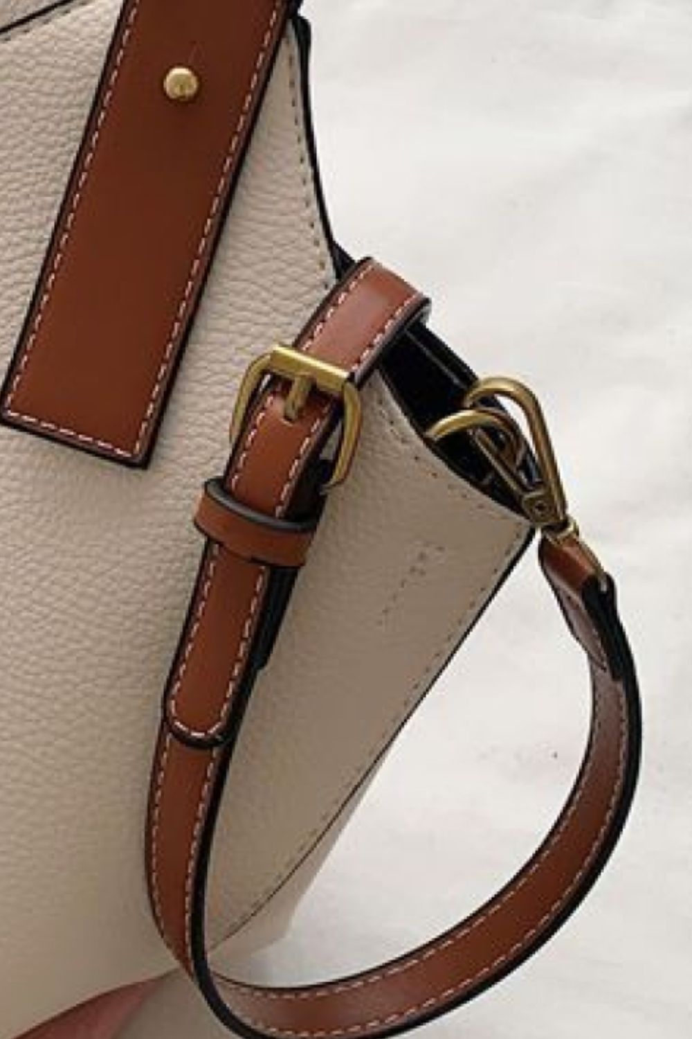 Fashion PU Leather Bucket Bag - nailedmoms