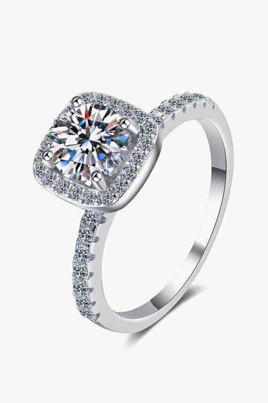 Square Moissanite Ring - nailedmoms