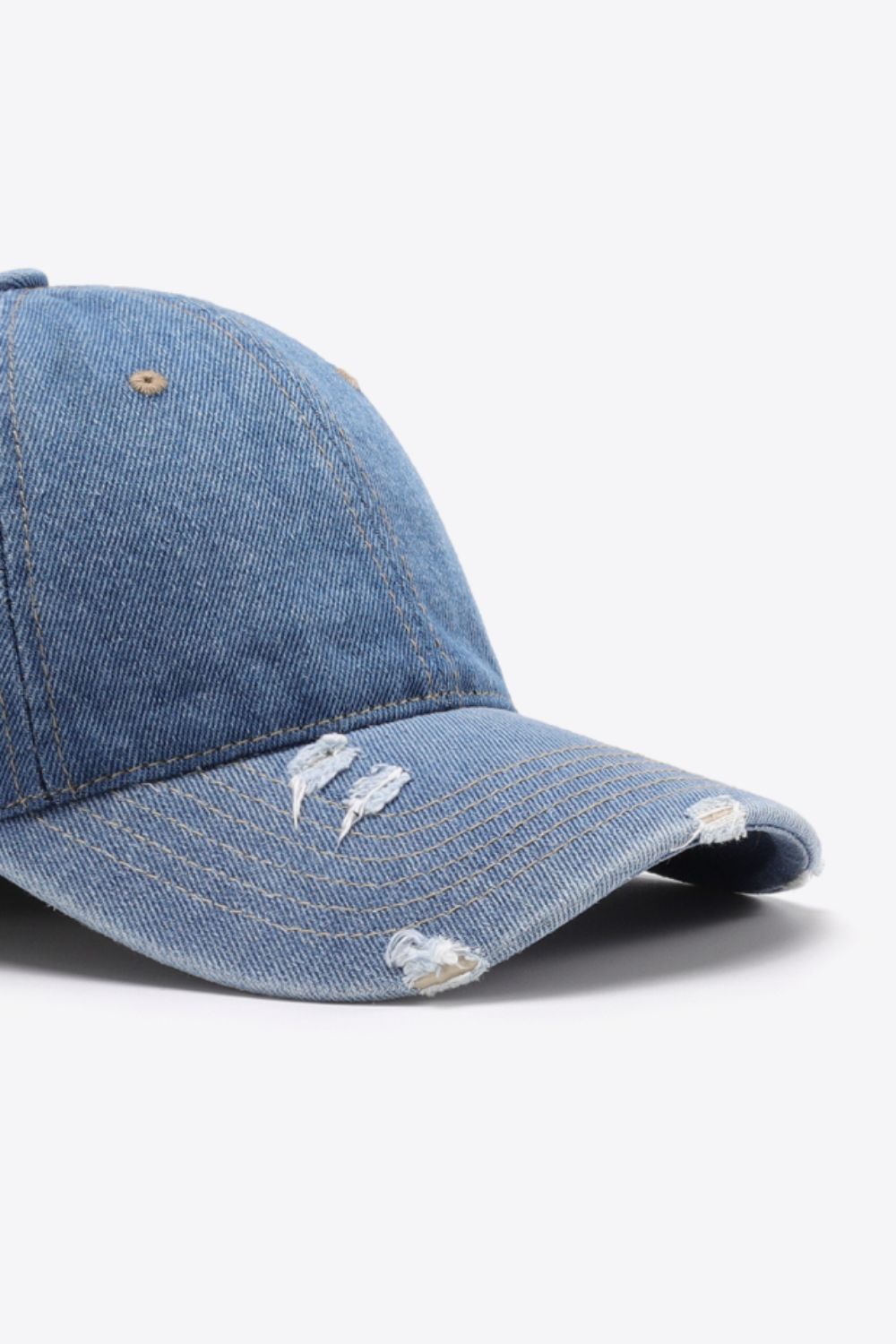Distressed Adjustable Baseball Cap - nailedmoms