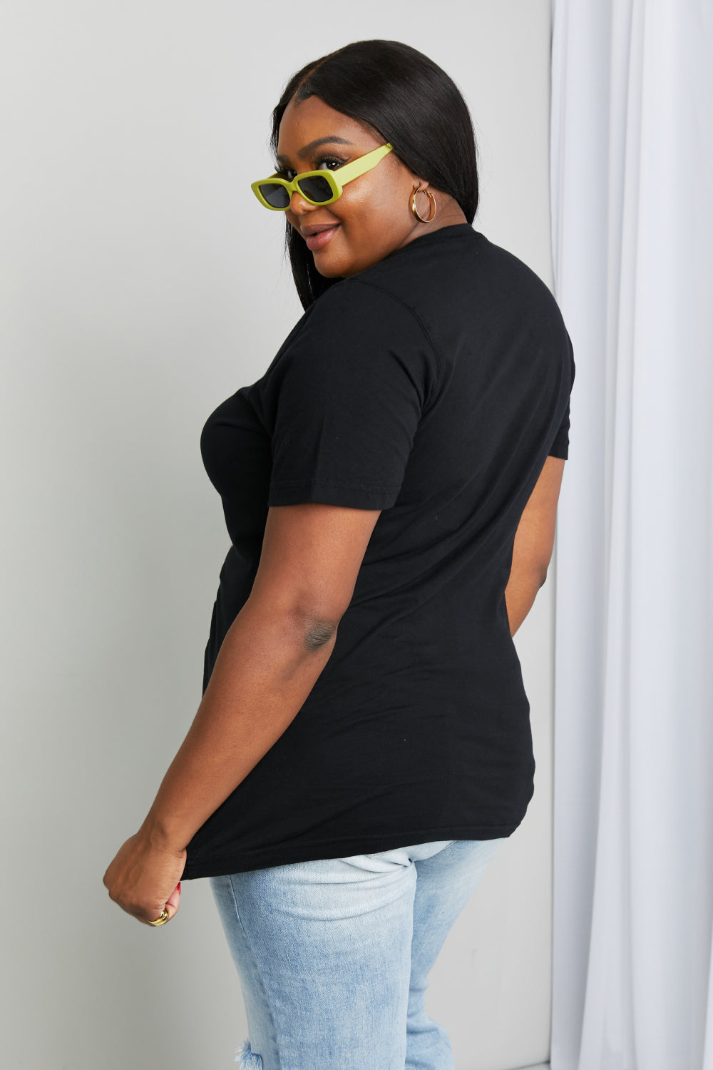 mineB Full Size Butterfly Graphic Tee Shirt - nailedmoms