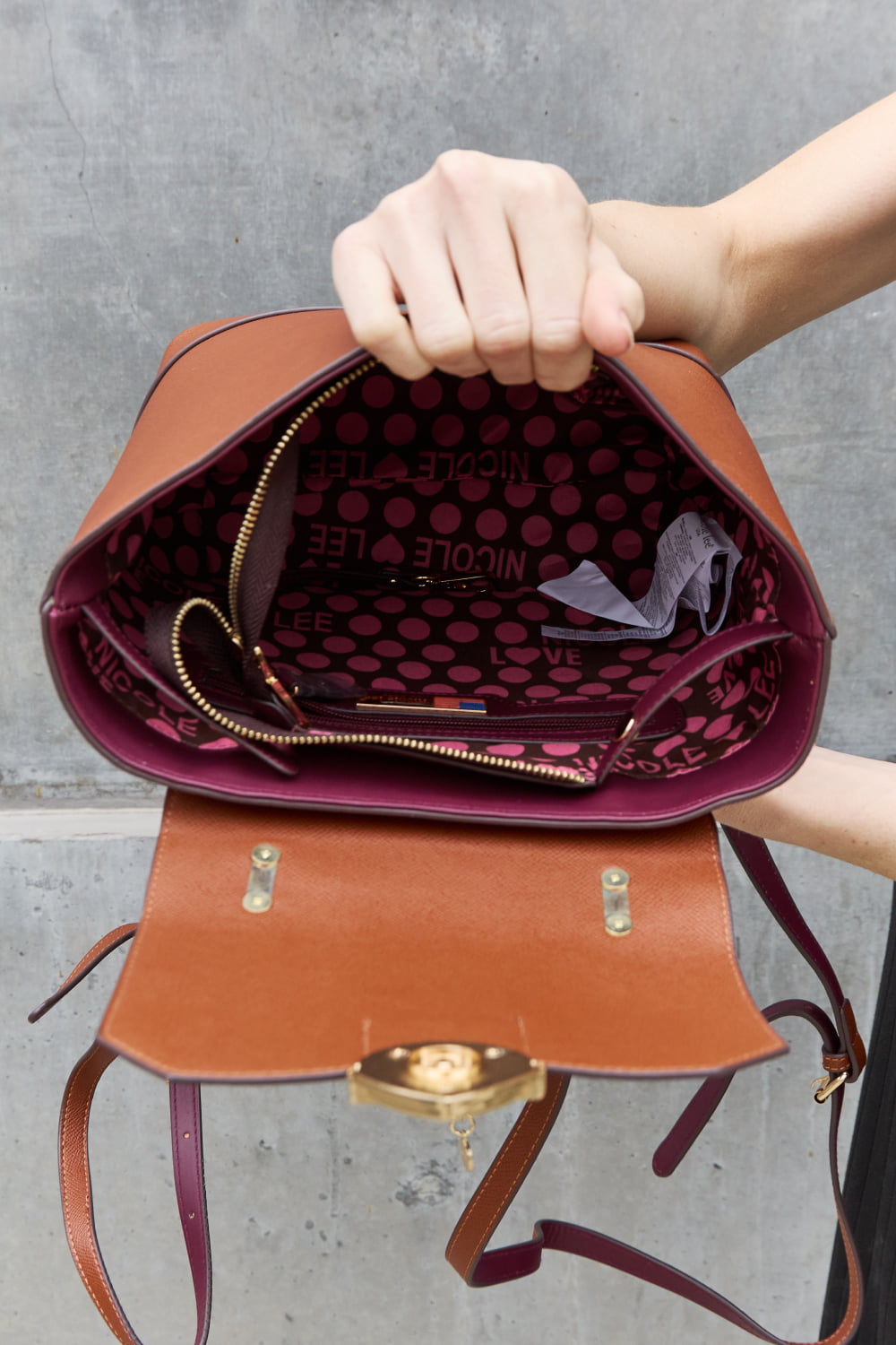Nicole Lee USA Python 3-Piece Bag Set - nailedmoms