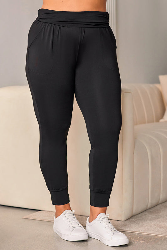 Plus Size High Waist Skinny Pants - nailedmoms