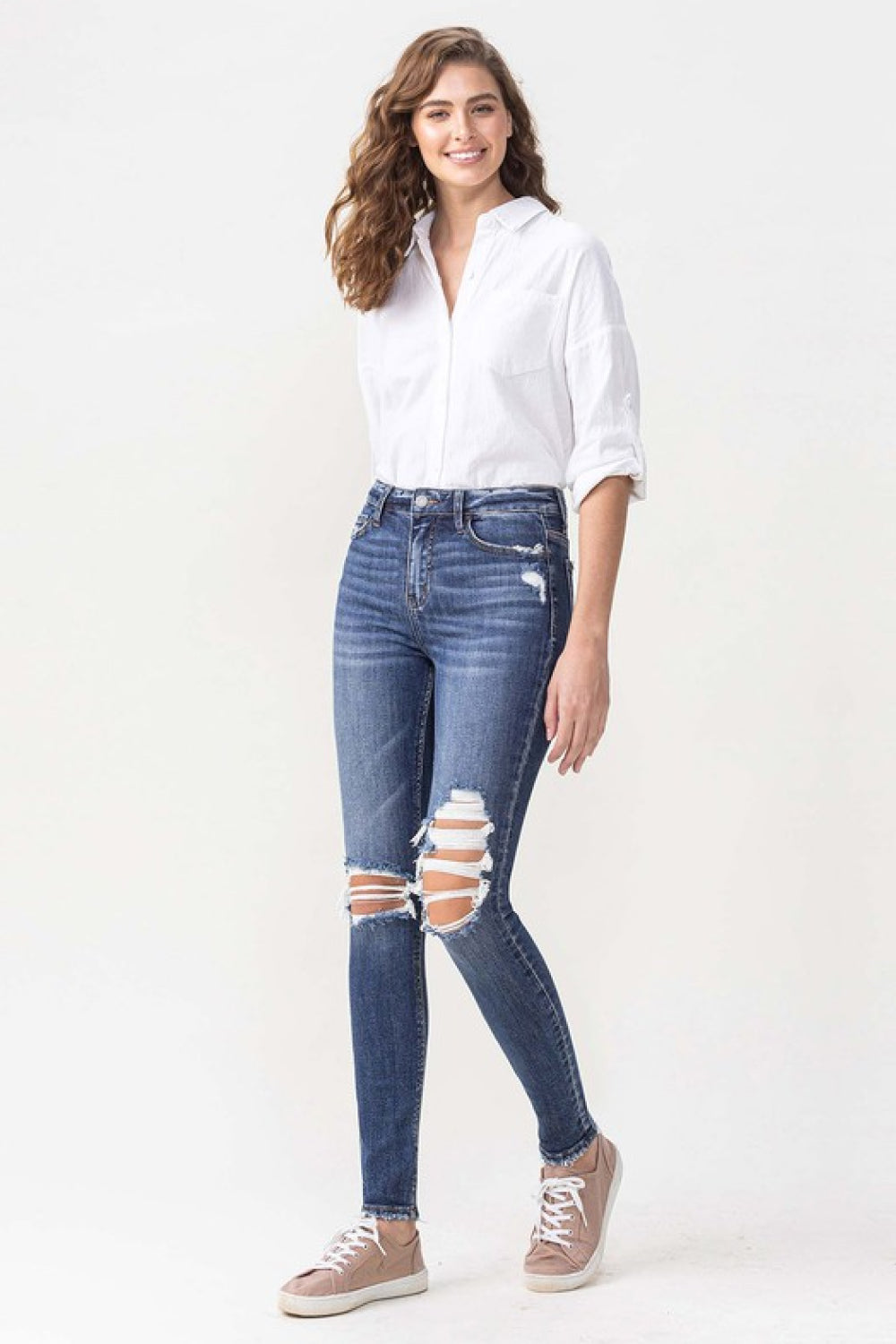 Lovervet Hayden Full Size High Rise Skinny - nailedmoms