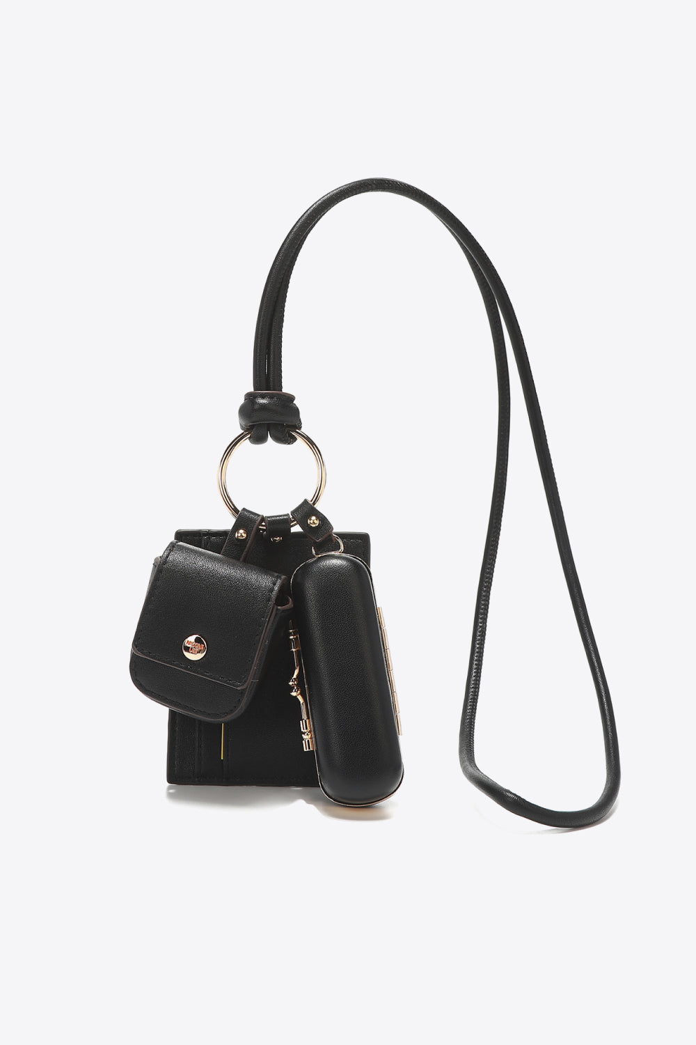 Nicole Lee USA Vegan Leather 3-Piece Lanyard Set - nailedmoms