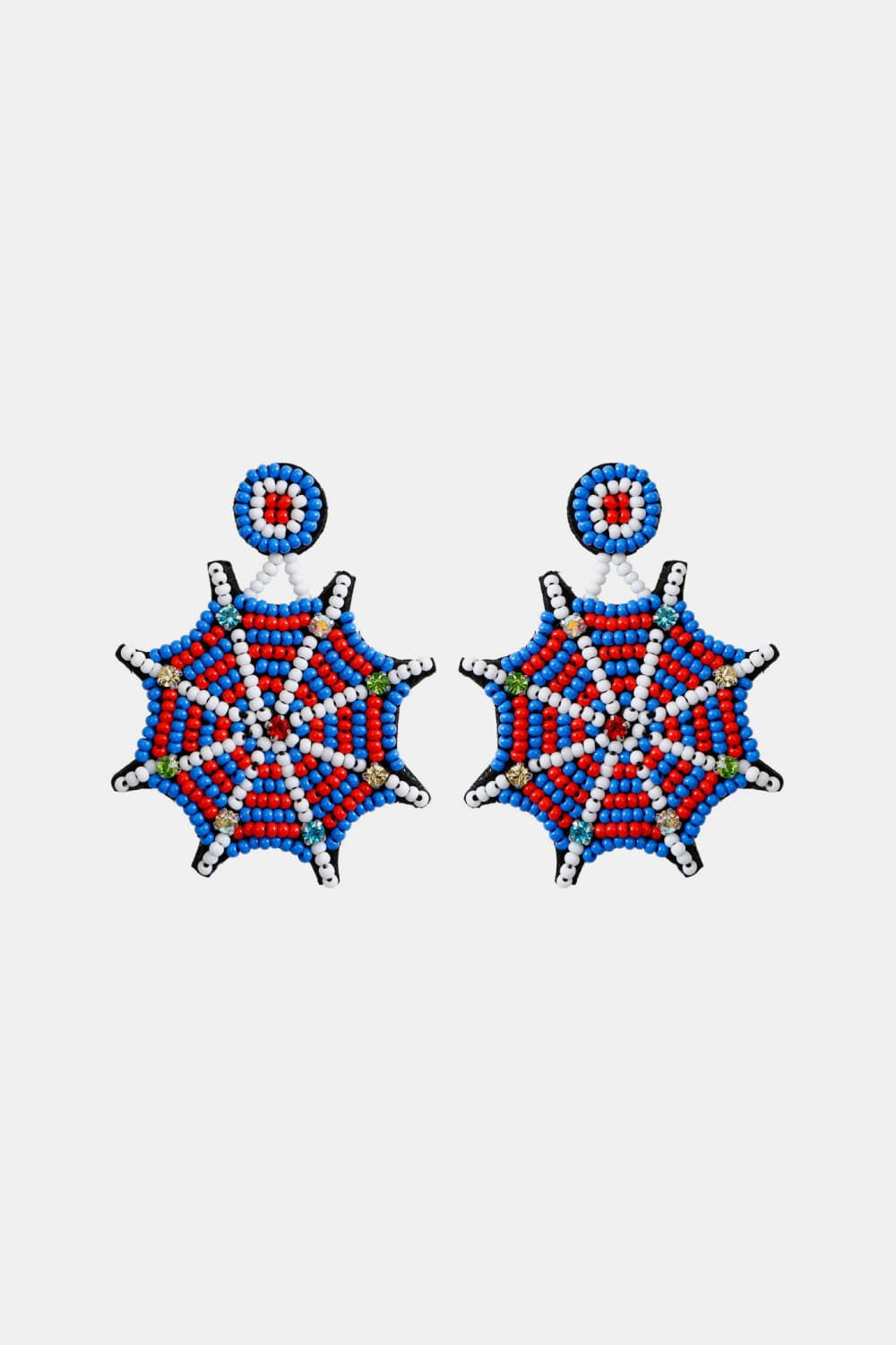 Beaded Dangle Earrings - nailedmoms