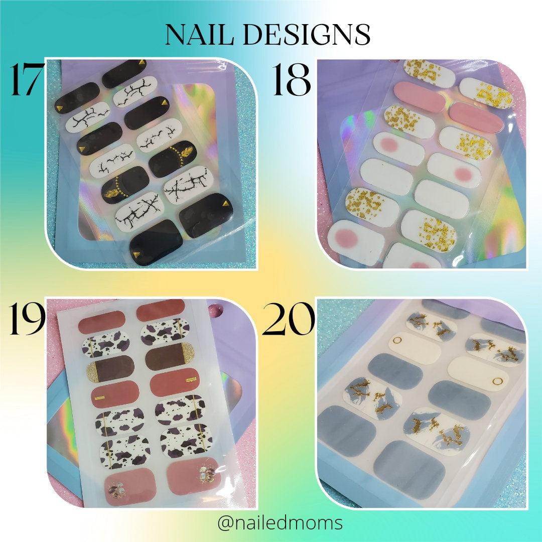 Wholesale 100% Gel Nail Polish Wraps - nailedmoms