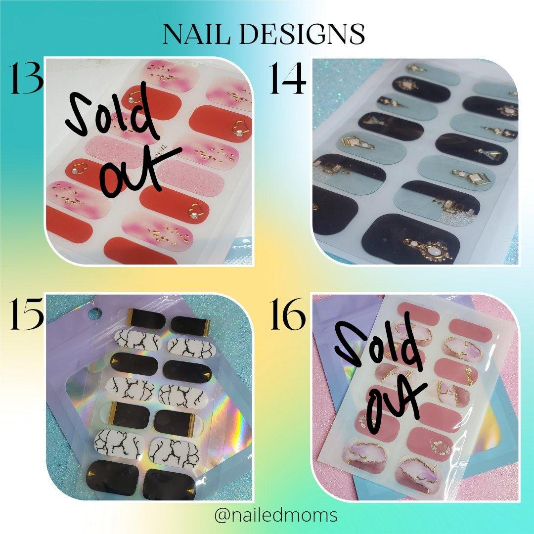Wholesale 100% Gel Nail Polish Wraps - nailedmoms