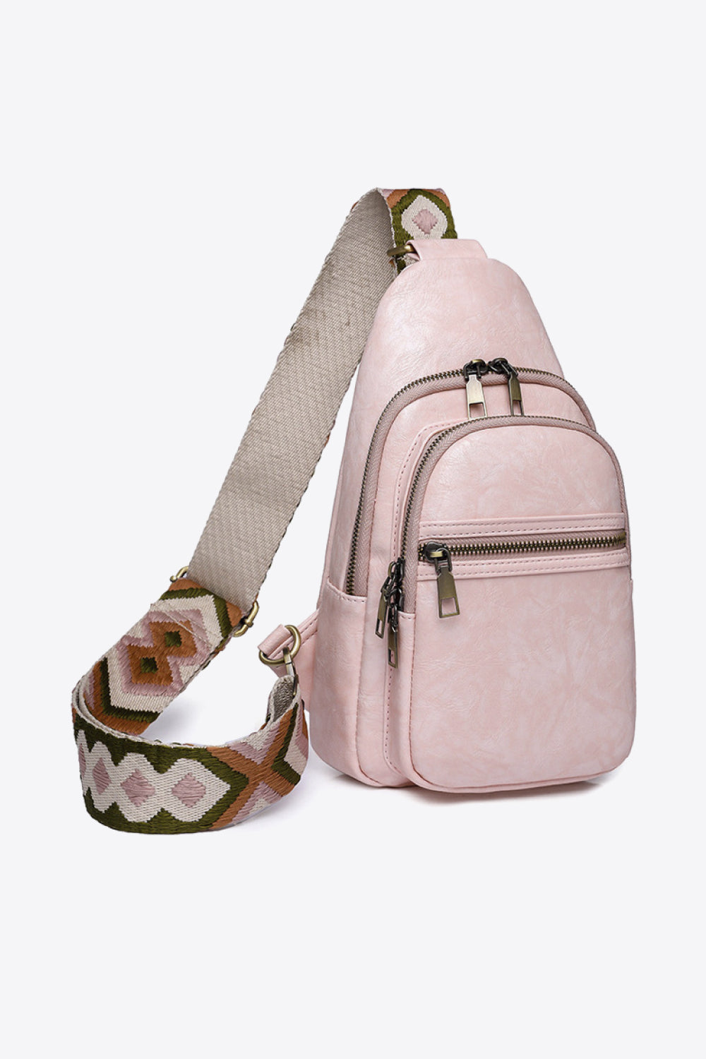 It's Your Time PU Leather Sling Bag - nailedmoms
