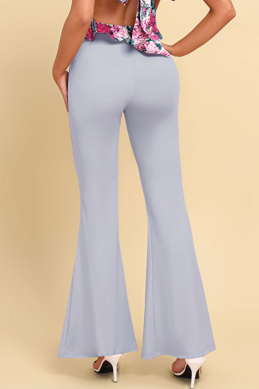Pull On Flared Pants - nailedmoms