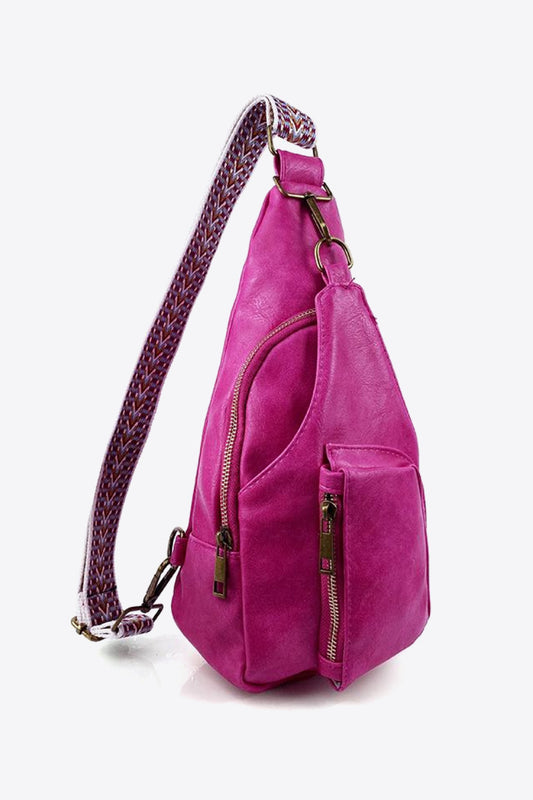 All The Feels PU Leather Sling Bag - nailedmoms