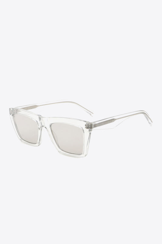Cellulose Propionate Frame Rectangle Sunglasses - nailedmoms