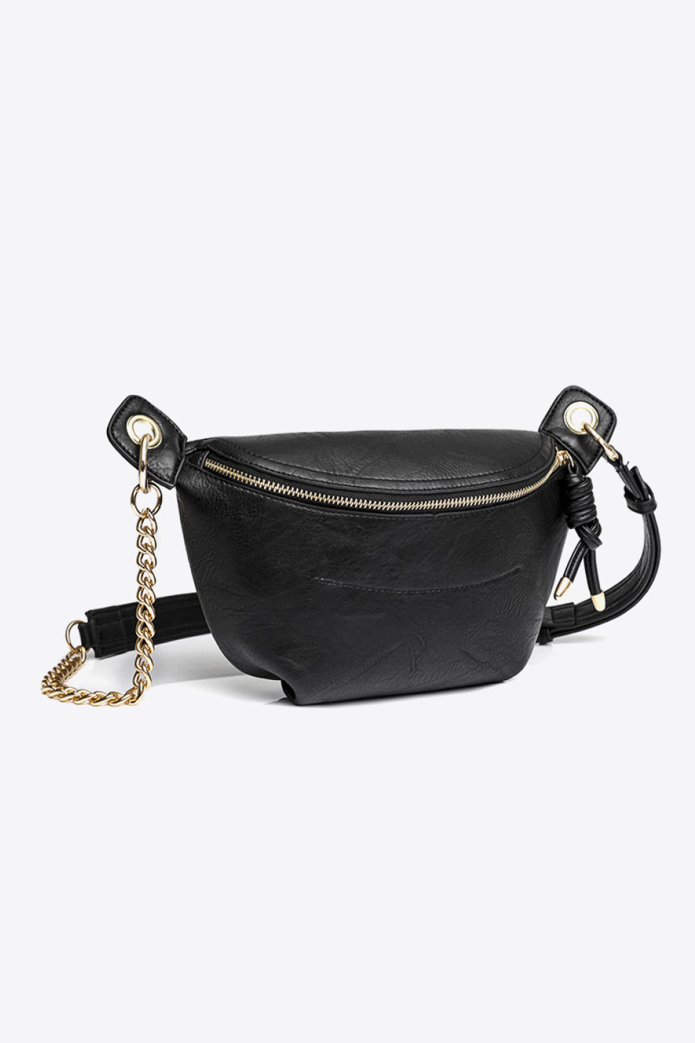 PU Leather Chain Strap Crossbody Bag - nailedmoms