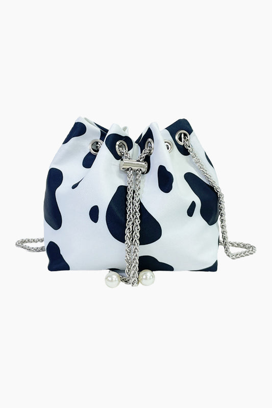 Animal Print Nylon Bucket Bag - nailedmoms