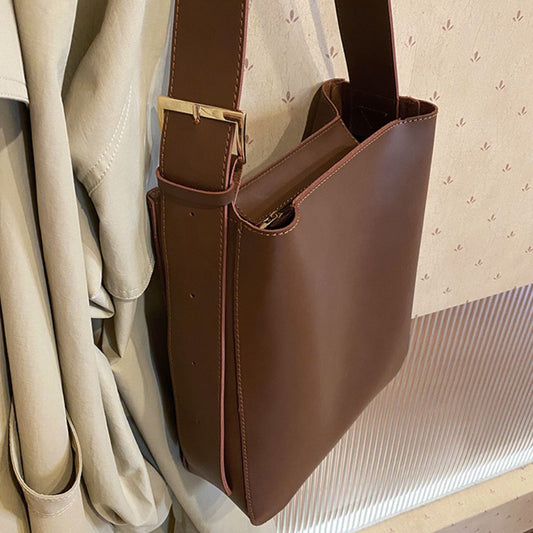 PU Leather Tote Bag - nailedmoms
