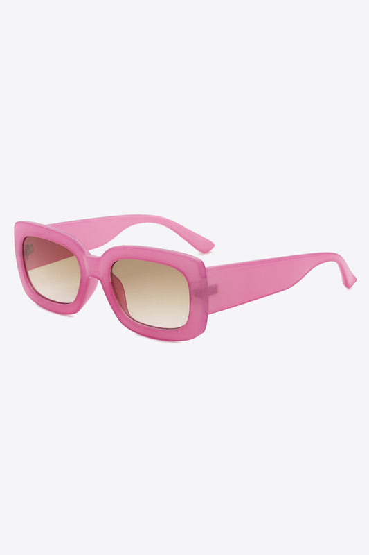 Polycarbonate Frame Rectangle Sunglasses - nailedmoms