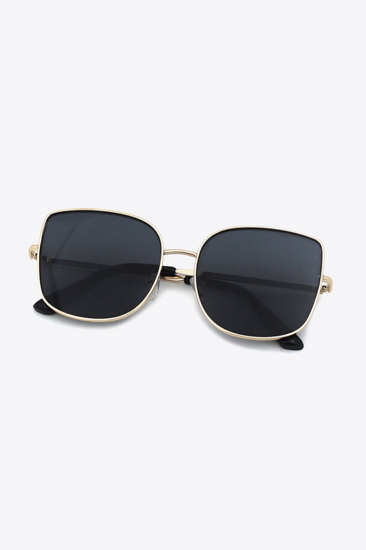 Metal Frame Wayfarer Sunglasses - nailedmoms