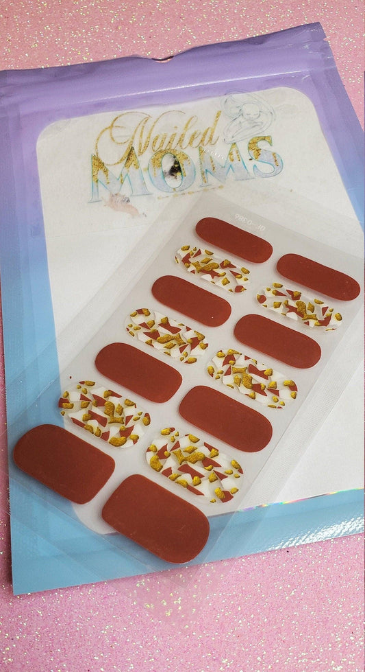 100% Gel Nail Polish Wraps/Stickers - nailedmoms